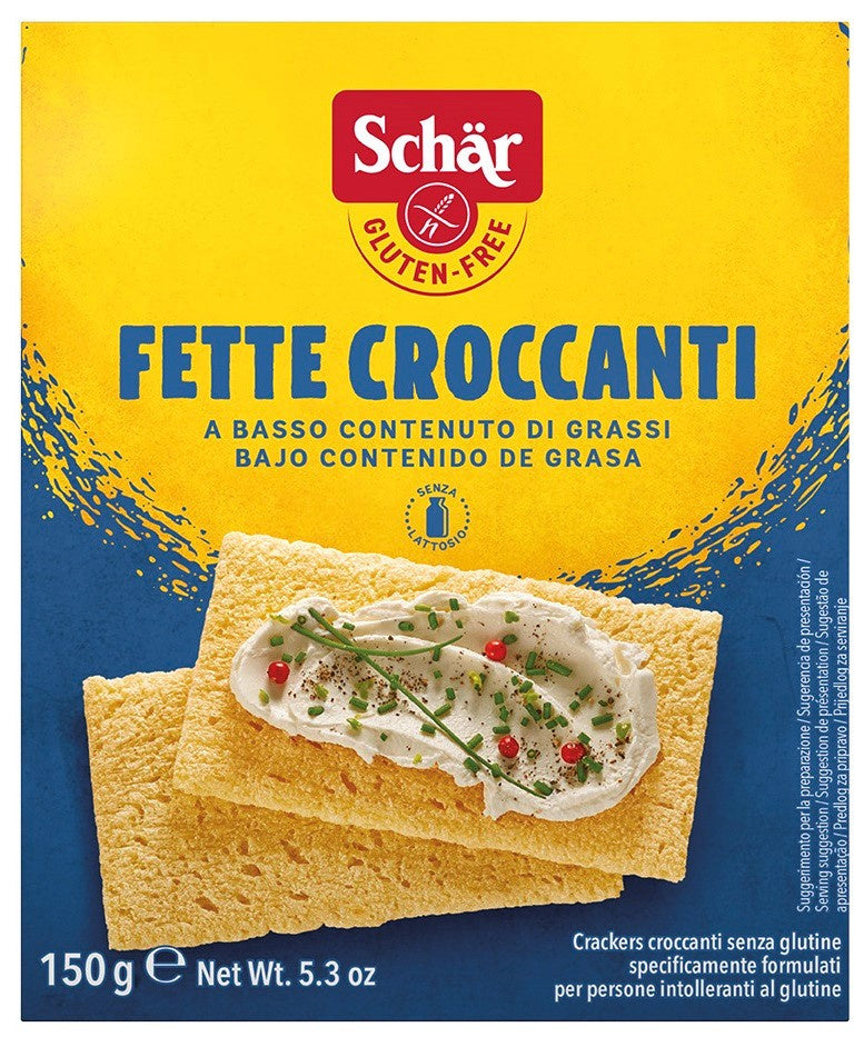 Fette croccanti - pieczywo chrupkie bezglutenowe 150 g  - Schar