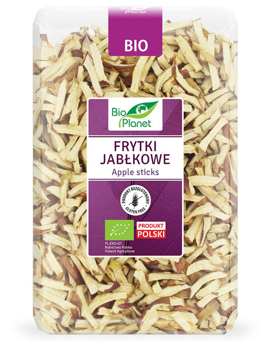 Frytki jabłkowe bezglutenowe bio 300 g