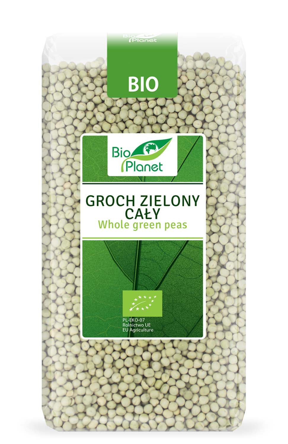 Groch zielony cały bio 500 g