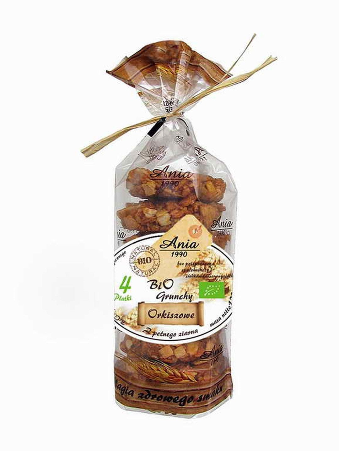 Grunchy orkiszowe 4-płatki bio 180 g