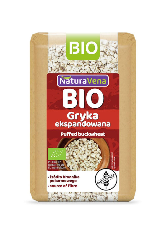 Gryka ekspandowana bezglutenowa bio 80 g - NATURAVENA