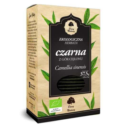 Herbata czarna BIO (25 x 1,5 g) 37,5 g