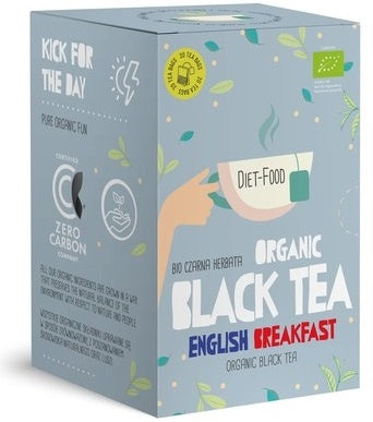 Herbata czarna english breakfast bio (20 x 2 g) 40 g - Diet-Food