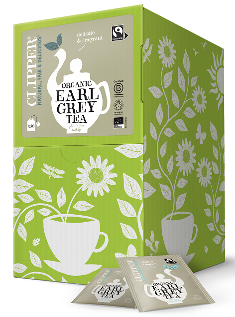 Herbata earl grey fair trade bio (250 x 2,0 g) 500 g - CLIPPER