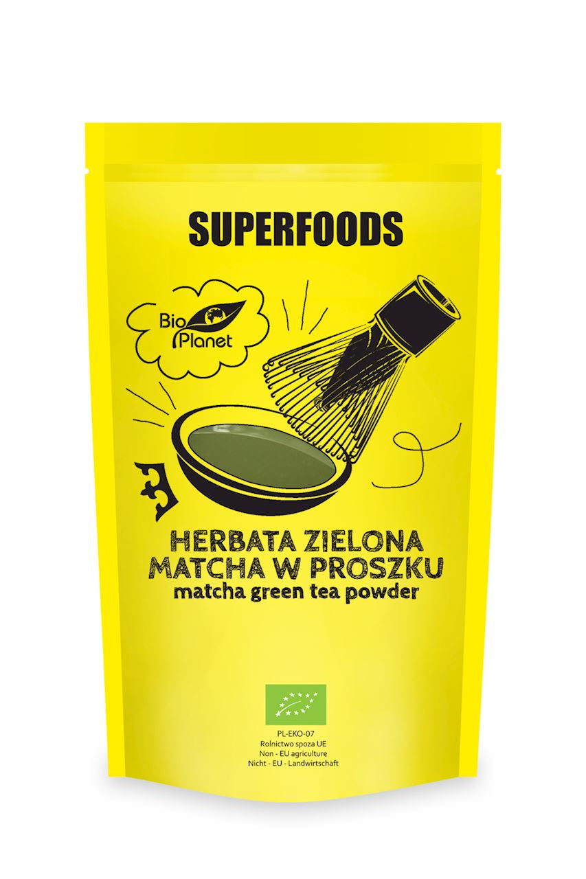 Herbata zielona matcha w proszku bio 100 g