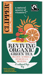 Herbata zielona z acerolą, guaraną i matchą "ożywienie" Fair Trade Bio (20 x 2 g) 40 g - clipper
