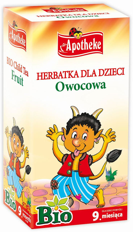 Herbatka dla dzieci - owocowa bio (20 x 2 g) 40 g