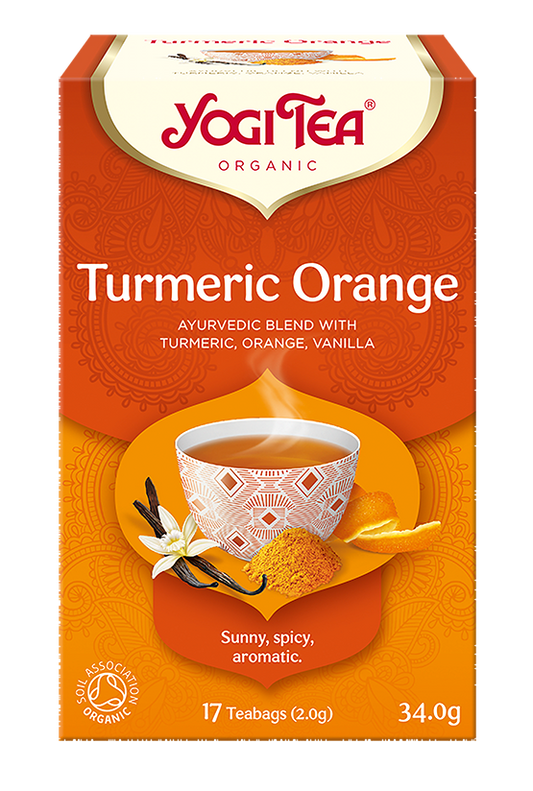 Herbatka kurkuma pomarańcza (turmeric orange) bio (17 x 2 g) 34 g