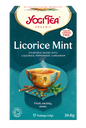 Herbatka mięta z lukrecją (licorice mint) bio (17 x 1,8 g) 30,6 g - Yogi Tea