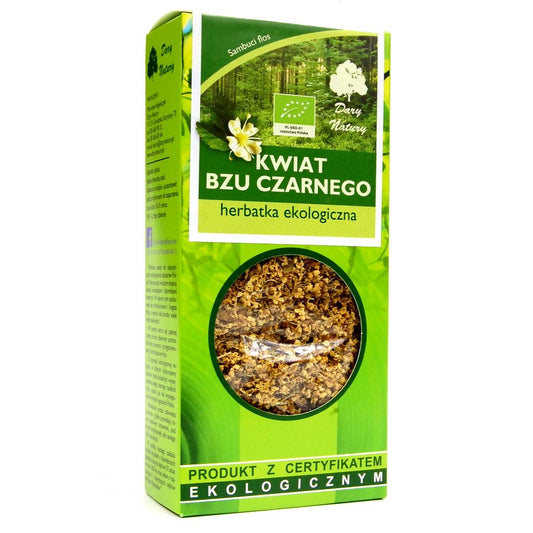 Herbatka z kwiatu czarnego bzu bio 50 g