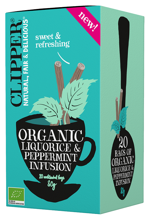 Herbatka z lukrecją i miętą pieprzową BIO (20 x 1,5 g) 30 g