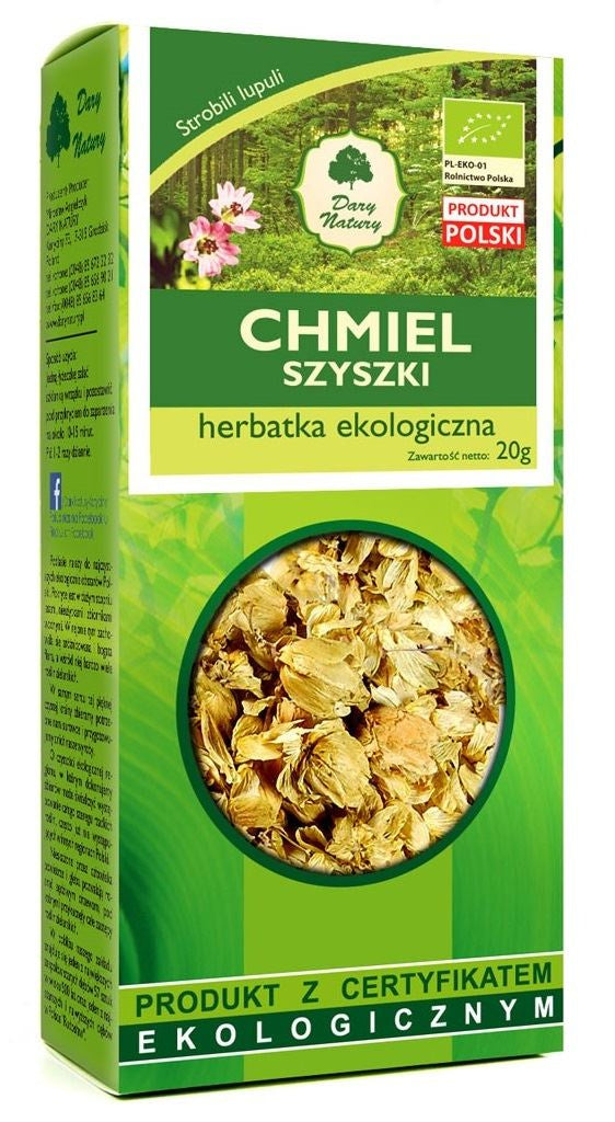 Herbatka z szyszek chmielu bio 20 g