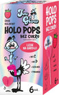 Holopops lizak na gardło malinowy bez cukru (6szt) 36 g - HOLOPOPS