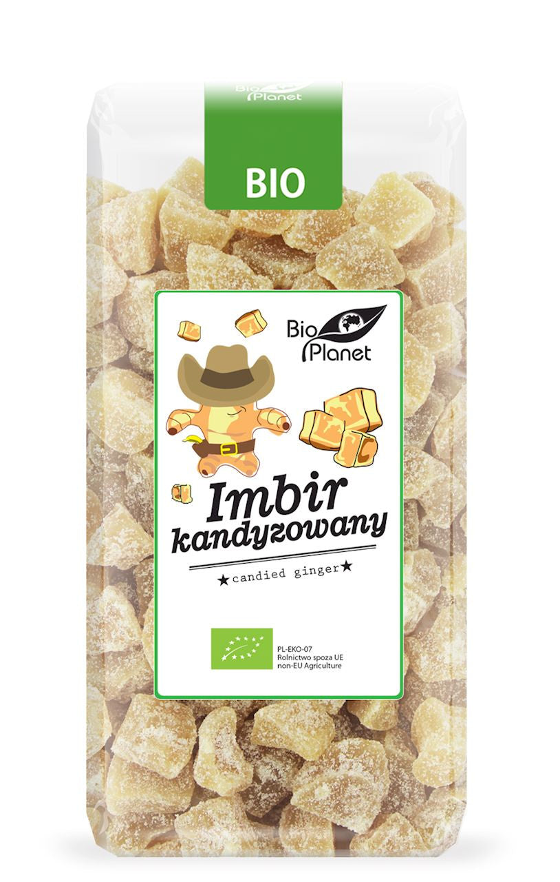 Imbir kandyzowany bio 400 g