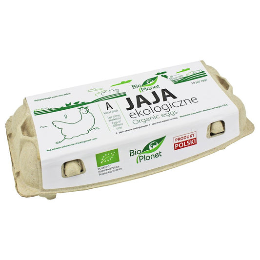 Jaja ekologiczne M bio 10 szt. - Bio Planet