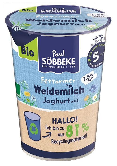 Jogurt naturalny (1,5% tłuszczu w mleku) BIO 500 g