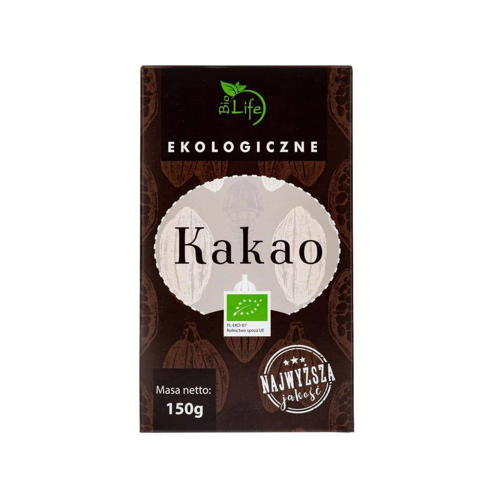 KAKAO O OBNIŻONEJ ZAWARTOŚCI TŁUSZCZU BIO 150 g - BIO LIFE