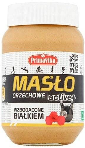 KREM ORZECHOWY Z BIAŁKIEM ACTIVE 470 g - PRIMAVIKA
