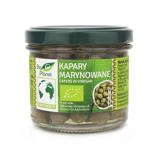 Kapary marynowane BIO 100 g (50 g)