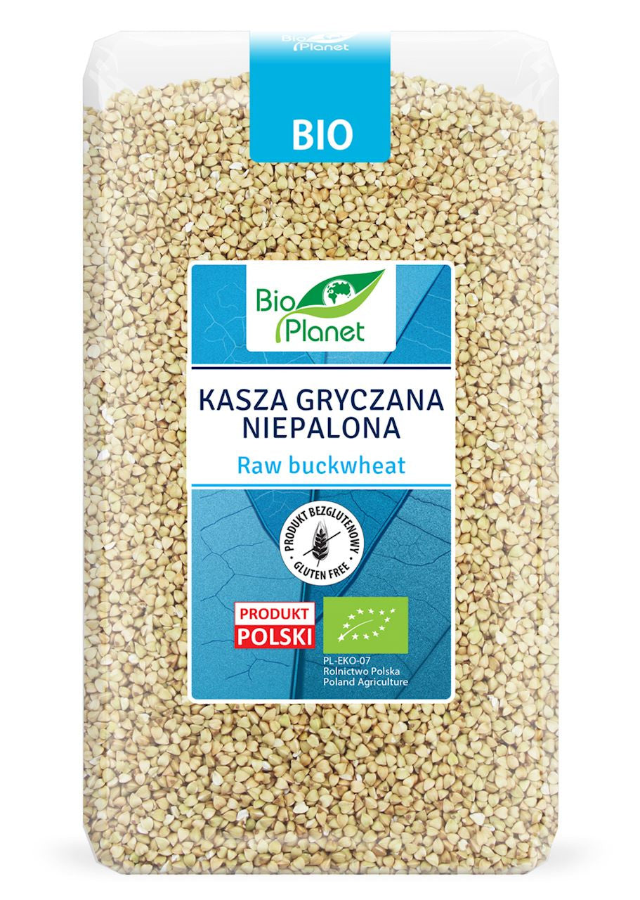 Kasza gryczana niepalona bezglutenowa bio 1 kg