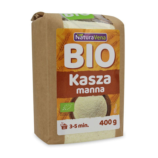 Kasza manna bio 400 g - Naturavena