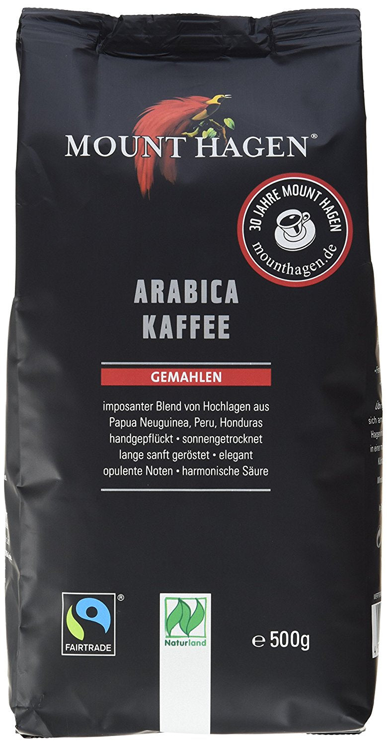 Kawa mielona Arabica 100 % Fair Trade Bio 500 g