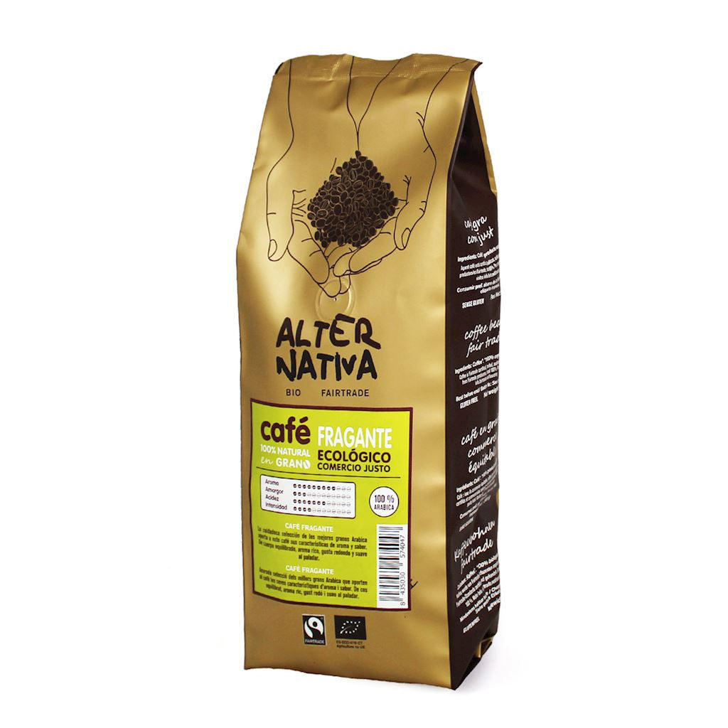 Kawa ziarnista Arabica 100 % fair trade bio 500 g - Alternativa