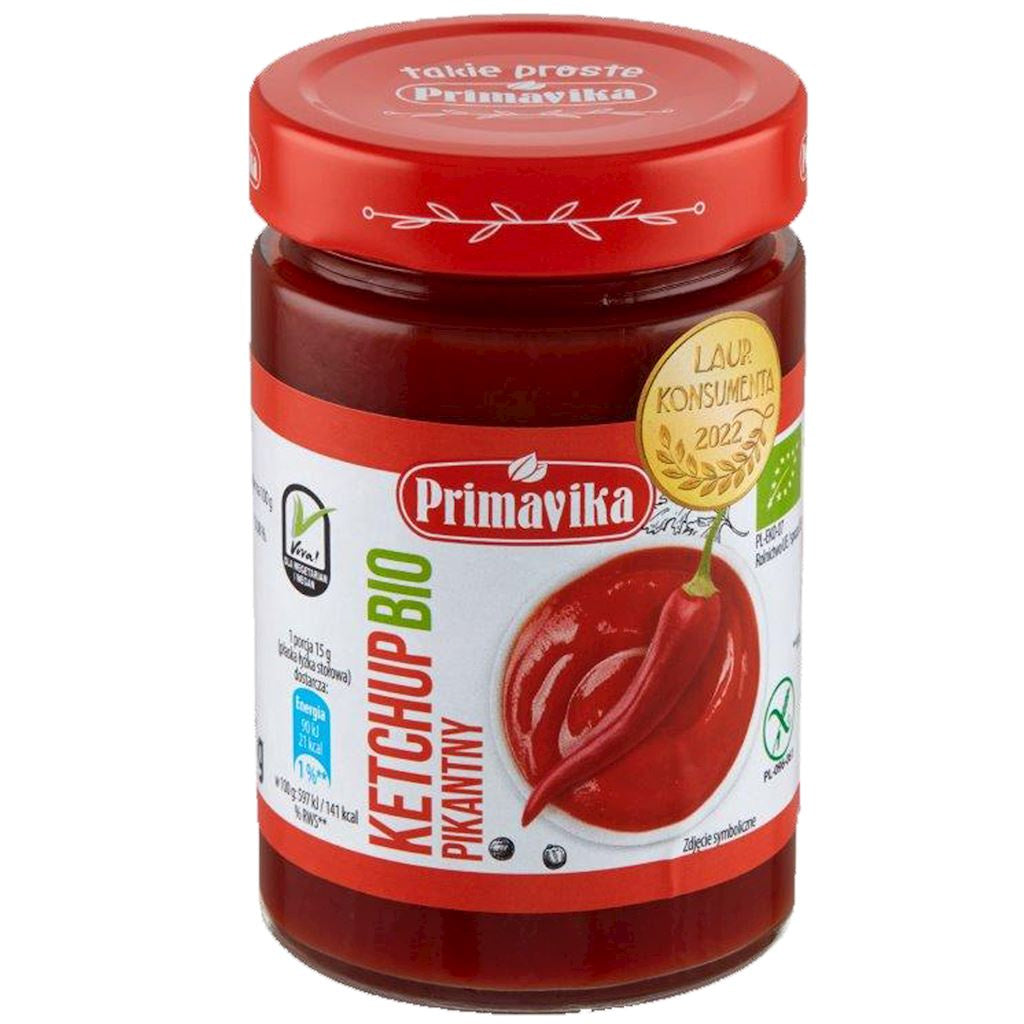 Ketchup pikantny bezglutenowy bio 315 g