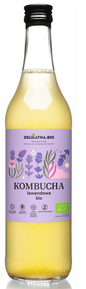 Kombucha lawendowa bezglutenowa BIO 500 ml