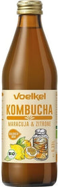 Kombucha marakuja-cytryna BIO 330 ml