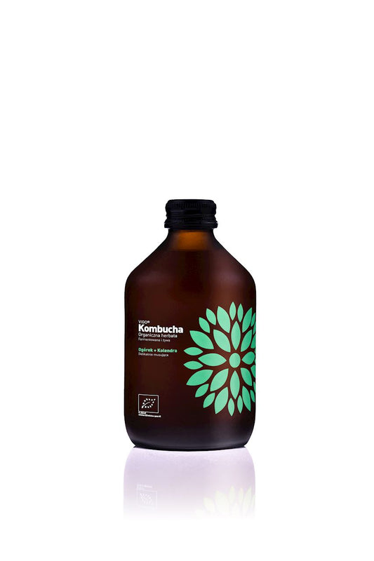 Kombucha ogórek+kolendra bio 315 ml