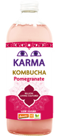 Kombucha z granatem niska zawartość cukrów Fair for Life Demeter BIO 1 l - Karma Kombucha
