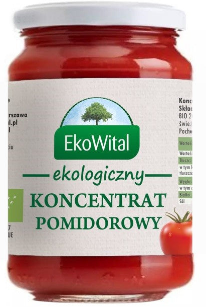 Koncentrat pomidorowy bio 200 g - Ekowital