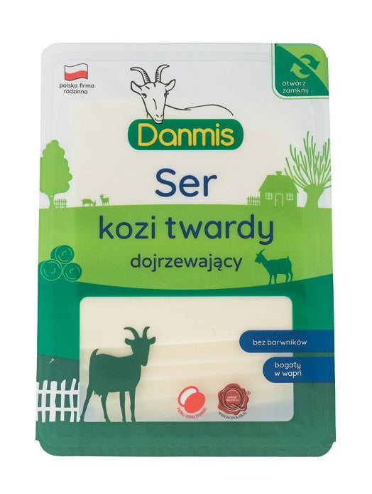 Kozi ser dojrzewający plastry 100 g - DANMIS