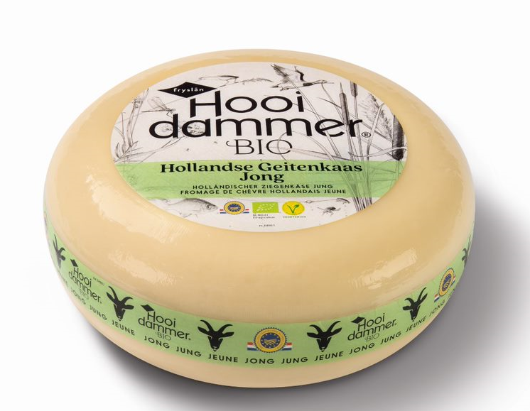 Kozi ser young (krótko dojrzewający) bio (około 4,5 kg) - Hooidammer