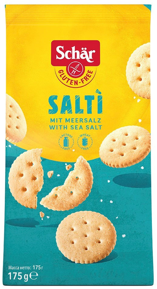 Krakersy solone salti bezglutenowe 175 g Schar