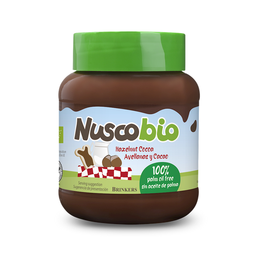 Krem orzechowo - kakaowy bio 400 g - NUSCOBIO