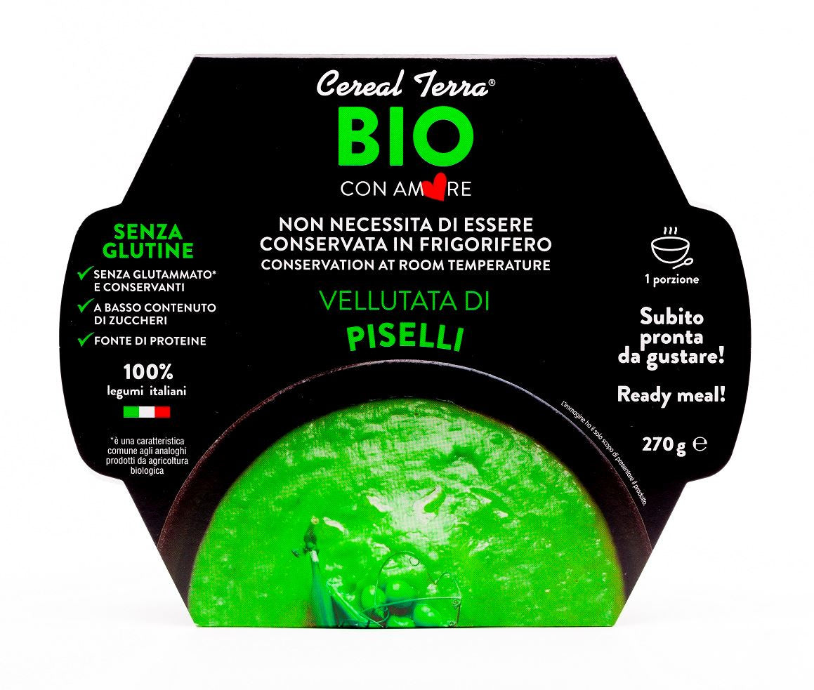 Krem z grochu zielonego bio 270 g - Cereal Terra