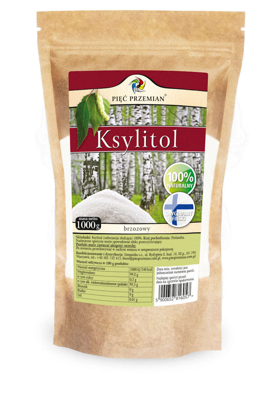 Ksylitol (torebka papierowa) 1000 g