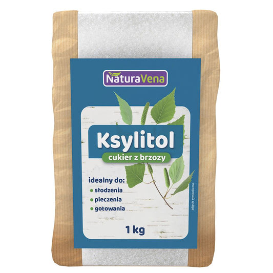 Ksylitol z brzozy bez sztucznych dodatków 1 kg