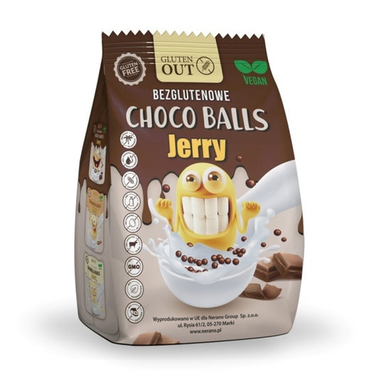 Kulki śniadaniowe z kakao bezglutenowe 375 g - Gluten Out