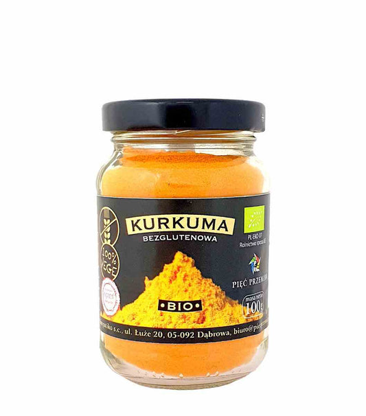 Kurkuma mielona bio Pięć Przemian 100 g