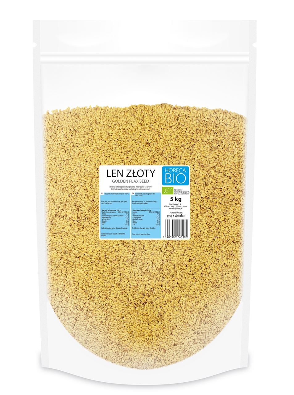 Len złoty bio 5 kg