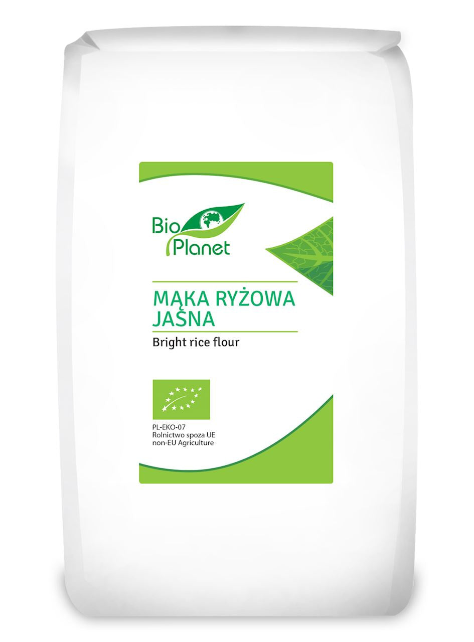 Mąka ryżowa jasna bio 1 kg