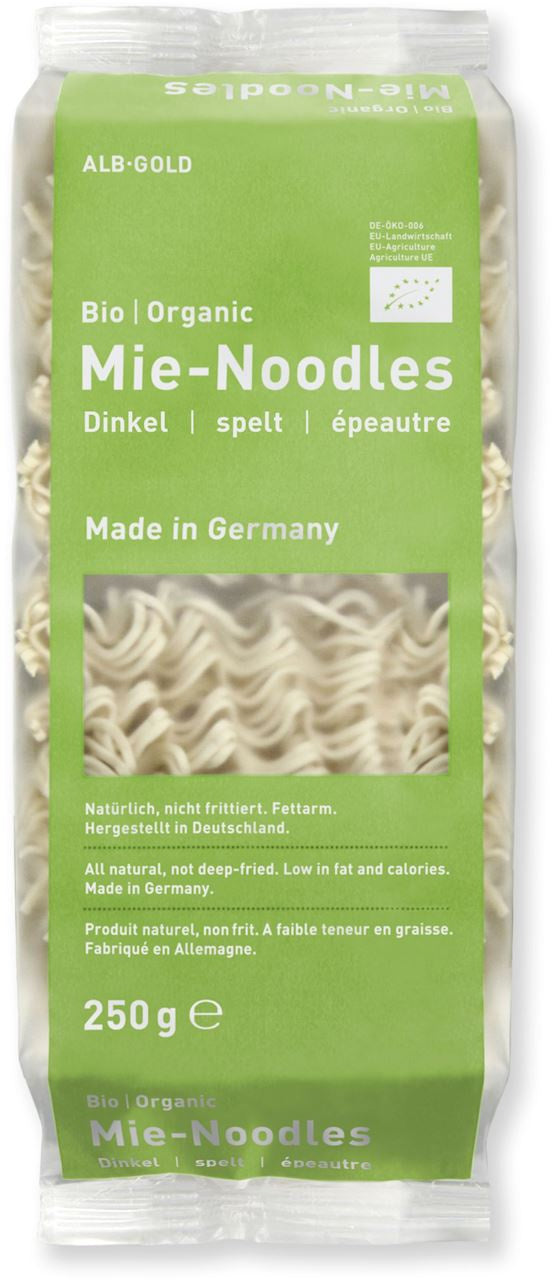 Makaron (orkiszowy) noodle bio 250 g - alb-gold