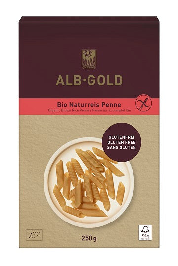 Makaron (ryżowy razowy) penne bezglutenowy bio 250 g