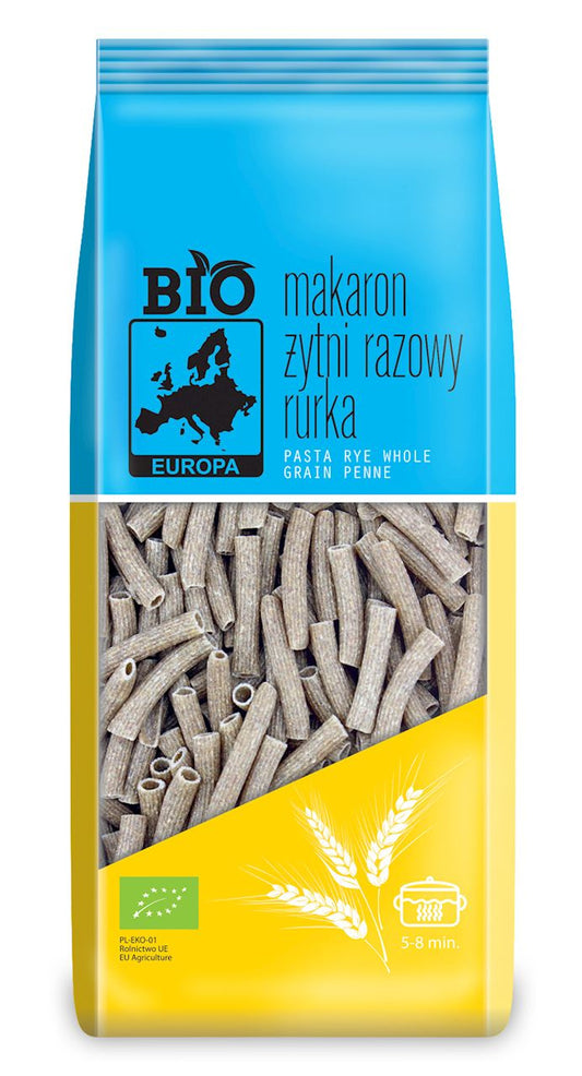Makaron (żytni razowy) rurka bio 400 g