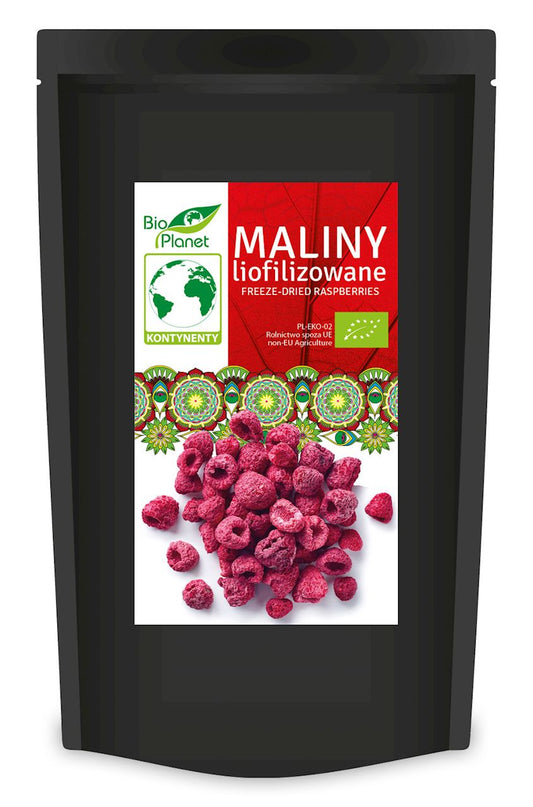 Maliny liofilizowane bio 30 g