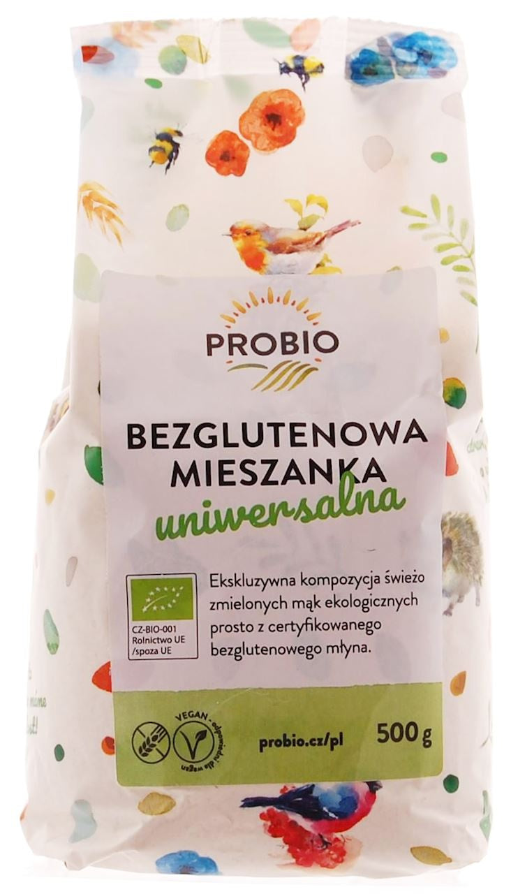 Mieszanka do wypieku uniwersalna bezglutenowa bio 500 g