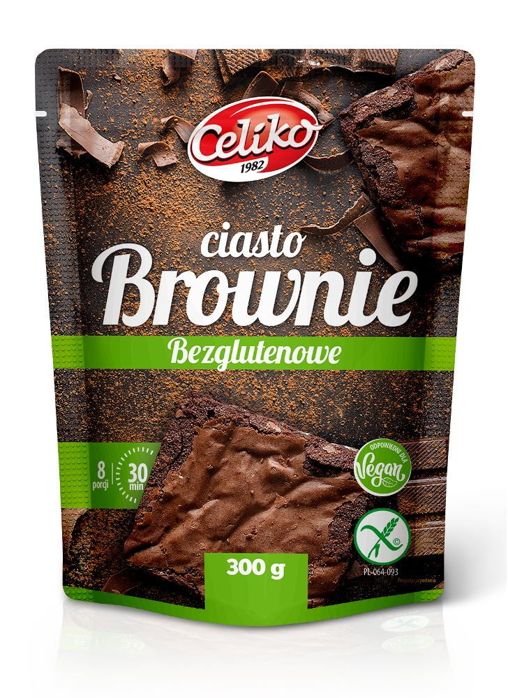 Mieszanka na bezglutenowe brownie, Celiko 300g